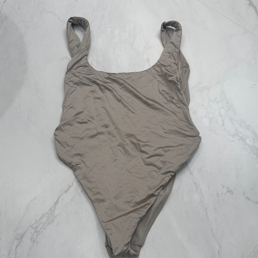Aerie Taupe Women Swim One Piece- never worn